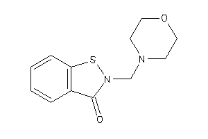 2-(morpholinomethyl)-1,2-benzothiazol-3-one