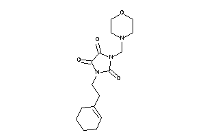 1-(2-cyclohexen-1-ylethyl)-3-(morpholinomethyl)imidazolidine-2,4,5-trione