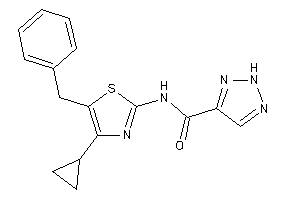 N-(5-benzyl-4-cyclopropyl-thiazol-2-yl)-2H-triazole-4-carboxamide