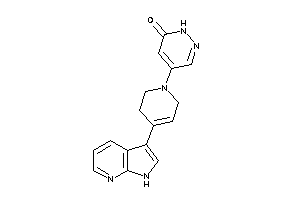 Image of 4-[4-(1H-pyrrolo[2,3-b]pyridin-3-yl)-3,6-dihydro-2H-pyridin-1-yl]-1H-pyridazin-6-one