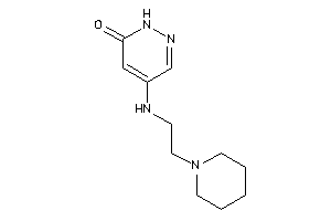 4-(2-piperidinoethylamino)-1H-pyridazin-6-one