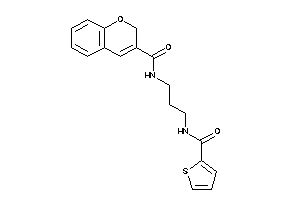 N-[3-(2-thenoylamino)propyl]-2H-chromene-3-carboxamide