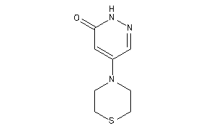 4-thiomorpholino-1H-pyridazin-6-one