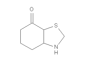 3,3a,4,5,6,7a-hexahydro-2H-1,3-benzothiazol-7-one