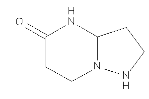 Image of 2,3,3a,4,6,7-hexahydro-1H-pyrazolo[1,5-a]pyrimidin-5-one