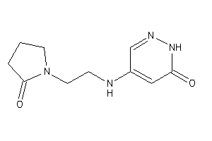 4-[2-(2-ketopyrrolidino)ethylamino]-1H-pyridazin-6-one