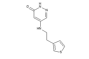 4-[2-(3-thienyl)ethylamino]-1H-pyridazin-6-one