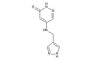 4-(1H-pyrazol-4-ylmethylamino)-1H-pyridazin-6-one