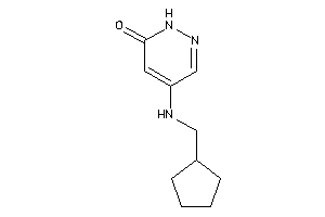 4-(cyclopentylmethylamino)-1H-pyridazin-6-one