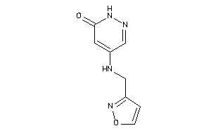 4-(isoxazol-3-ylmethylamino)-1H-pyridazin-6-one