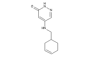 4-(cyclohex-3-en-1-ylmethylamino)-1H-pyridazin-6-one