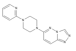 6-[4-(2-pyridyl)piperazino]-[1,2,4]triazolo[3,4-f]pyridazine