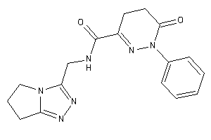 N-(6,7-dihydro-5H-pyrrolo[2,1-c][1,2,4]triazol-3-ylmethyl)-6-keto-1-phenyl-4,5-dihydropyridazine-3-carboxamide