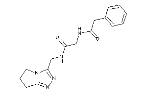 N-(6,7-dihydro-5H-pyrrolo[2,1-c][1,2,4]triazol-3-ylmethyl)-2-[(2-phenylacetyl)amino]acetamide