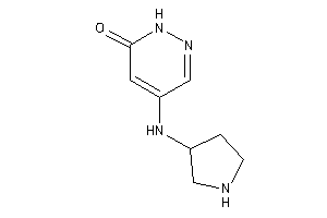 4-(pyrrolidin-3-ylamino)-1H-pyridazin-6-one