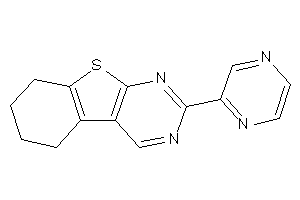 2-pyrazin-2-yl-5,6,7,8-tetrahydrobenzothiopheno[2,3-d]pyrimidine