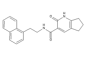 2-keto-N-[2-(1-naphthyl)ethyl]-1,5,6,7-tetrahydro-1-pyrindine-3-carboxamide