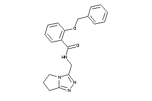 2-benzoxy-N-(6,7-dihydro-5H-pyrrolo[2,1-c][1,2,4]triazol-3-ylmethyl)benzamide