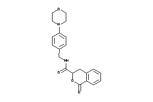 1-keto-N-(4-morpholinobenzyl)isochroman-3-carboxamide