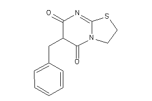 6-benzyl-2,3-dihydrothiazolo[3,2-a]pyrimidine-5,7-quinone