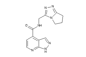 N-(6,7-dihydro-5H-pyrrolo[2,1-c][1,2,4]triazol-3-ylmethyl)-1H-pyrazolo[3,4-b]pyridine-4-carboxamide