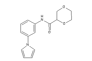 Image of N-(3-pyrrol-1-ylphenyl)-1,4-dioxane-2-carboxamide