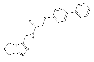 N-(6,7-dihydro-5H-pyrrolo[2,1-c][1,2,4]triazol-3-ylmethyl)-2-(4-phenylphenoxy)acetamide