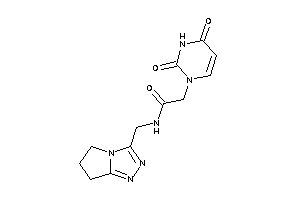 N-(6,7-dihydro-5H-pyrrolo[2,1-c][1,2,4]triazol-3-ylmethyl)-2-(2,4-diketopyrimidin-1-yl)acetamide