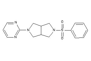 2-besyl-5-(2-pyrimidyl)-1,3,3a,4,6,6a-hexahydropyrrolo[3,4-c]pyrrole