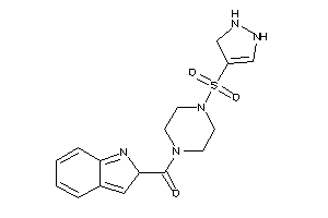 Image of 2H-indol-2-yl-[4-(3-pyrazolin-4-ylsulfonyl)piperazino]methanone