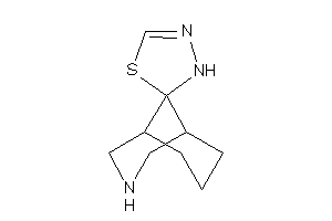 Spiro[3-azabicyclo[3.3.1]nonane-9,2'-3H-1,3,4-thiadiazole]