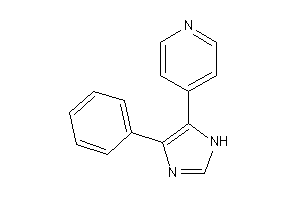 4-(4-phenyl-1H-imidazol-5-yl)pyridine