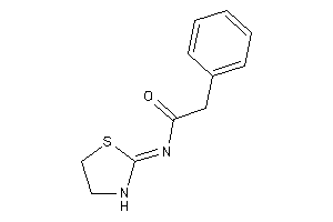 2-phenyl-N-thiazolidin-2-ylidene-acetamide