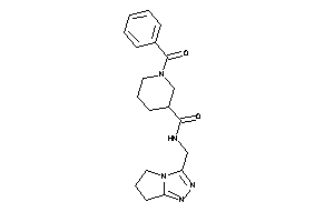 1-benzoyl-N-(6,7-dihydro-5H-pyrrolo[2,1-c][1,2,4]triazol-3-ylmethyl)nipecotamide