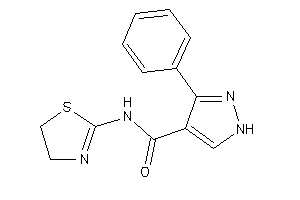 3-phenyl-N-(2-thiazolin-2-yl)-1H-pyrazole-4-carboxamide