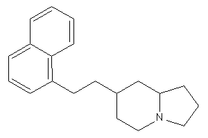 7-[2-(1-naphthyl)ethyl]indolizidine