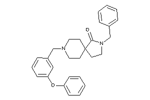 3-benzyl-8-(3-phenoxybenzyl)-3,8-diazaspiro[4.5]decan-4-one