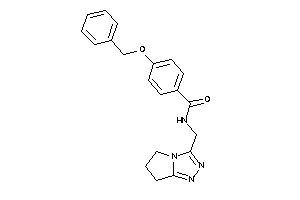 4-benzoxy-N-(6,7-dihydro-5H-pyrrolo[2,1-c][1,2,4]triazol-3-ylmethyl)benzamide