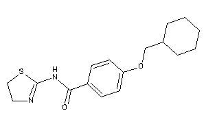 4-(cyclohexylmethoxy)-N-(2-thiazolin-2-yl)benzamide