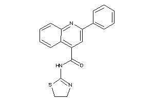 2-phenyl-N-(2-thiazolin-2-yl)cinchoninamide