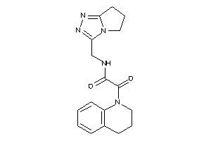 N-(6,7-dihydro-5H-pyrrolo[2,1-c][1,2,4]triazol-3-ylmethyl)-2-(3,4-dihydro-2H-quinolin-1-yl)-2-keto-acetamide