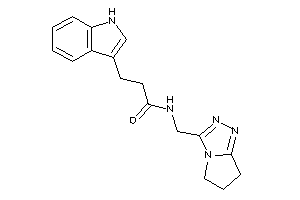 N-(6,7-dihydro-5H-pyrrolo[2,1-c][1,2,4]triazol-3-ylmethyl)-3-(1H-indol-3-yl)propionamide