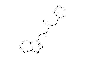 N-(6,7-dihydro-5H-pyrrolo[2,1-c][1,2,4]triazol-3-ylmethyl)-2-isoxazol-4-yl-acetamide