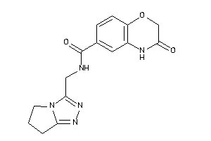 N-(6,7-dihydro-5H-pyrrolo[2,1-c][1,2,4]triazol-3-ylmethyl)-3-keto-4H-1,4-benzoxazine-6-carboxamide