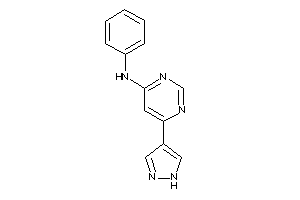 Phenyl-[6-(1H-pyrazol-4-yl)pyrimidin-4-yl]amine