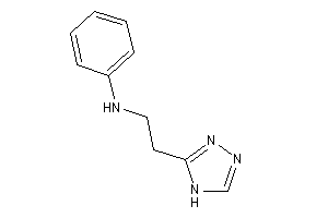 Phenyl-[2-(4H-1,2,4-triazol-3-yl)ethyl]amine