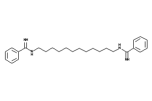 N-[12-(benzimidoylamino)dodecyl]benzamidine