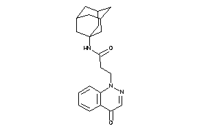 Image of N-(1-adamantyl)-3-(4-ketocinnolin-1-yl)propionamide