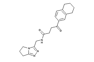 N-(6,7-dihydro-5H-pyrrolo[2,1-c][1,2,4]triazol-3-ylmethyl)-4-keto-4-tetralin-6-yl-butyramide