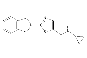 Cyclopropyl-[(2-isoindolin-2-ylthiazol-5-yl)methyl]amine